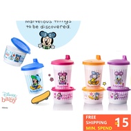 Tupperware Disney Baby Set With Giftbox / Sippy Cup 200ml / Snack Cup 110ml / Snack Box 400ml
