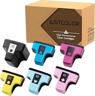 JUSTCOLOR Compatible Ink Cartridge Replacement for HP 02 use with Photosmart D7155 D7160 D7245 D7255