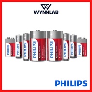 Philips Alkaline Battery AAA Battery AA Battery 9V Battery LR23 LR27 100% ORIGINAL Dry Bateri Alkali