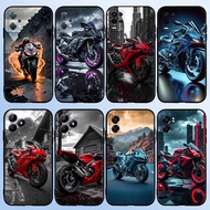 for Realme 3 5 6 7 8 Pro 5i 5s Q 6i 7i Motorcycle 3Y29 TPU soft silicone phone back cover