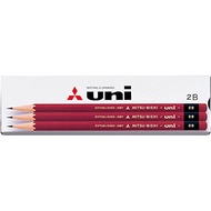 三菱鉛筆 鉛筆 Uni 紙盒裝 UK 2B