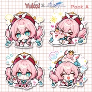 Hyacinth Honkai Star Rail (HSR) Premium Stickers - Waterproof Anime Sticker Pack