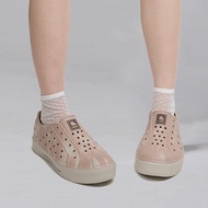 【北歐極光系列】moz瑞典駝鹿雙色洞洞餅乾水鞋(霧粉)-附鞋扣