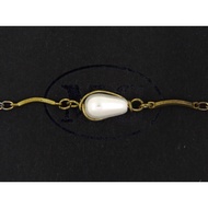 Mujin Jewelry Material DIY Copper Winding Hemming Water Drop Beads Handmade Chain Width About 7MM Br