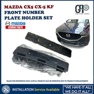 MAZDA CX5 CX-KF 2017 FRONT NUMBER PLATE HOLDER GENUINE PARTS