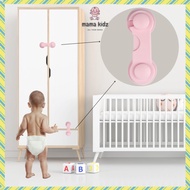 Children Baby Safety Lock Cupboard Cabinet Door Drawer Security Lock Almari Baby Pelindung