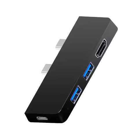 USB C HUB Laptop PD Charger Type-C HUB Dock Station Splitter 4K HDMI-compatible Type-C Dock Splitter