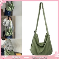 YOIOI Women Canvas Shoulder Bag Large Crossbody Bag Grunge Bag Casual Messenger Bag