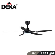 Deka DDC-21L 56'' Inches | 12 Speed | 5 Blade DC Inverter Remote Control Ceiling Fan with LED Light DDC-21