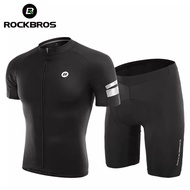 [Presale]ROCKBROS ชุดเจอร์ซีย์นักปั่น Men Women T-shirt &amp; Shorts MTB Road Bike Breathable Cycling Jersey Bicycle Equipment