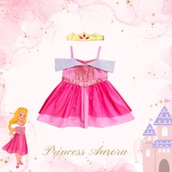 PRINCESS AURORA DRESS AURORA DISNEY DRESS CHILDREN'S PRINCESS DRESS/