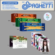 [LE SSERAFIM] 1st Single Album [SPAGHETTI]