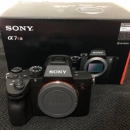 索尼 Sony A7RIII / A7R3 / A7RM3 淨機身絕無瑕疵 跟Gariz全黑皮手把皮套