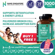 [Buy 1 Get 1] Pure Chlorella Supreme - Highly Purified Chlorella Detox, Superfood, Antioxidant (EXP: