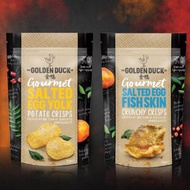 [3 FOR RM98] THE GOLDEN DUCK Gourmet Salted Egg Yolk Fish Skin / Potato Crisps