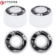 CHINK 4Pcs/Set Skateboard Wheels, High Elasticity PU Skateboard Replacement Wheels, Durable 78-85A H
