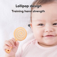 soft silicone teeth lollipop baby gum grinding rod Baby silicone teeth with treatment baby