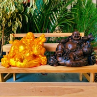[L]Ko1 Ganesha Sitting On The Throne Worship To Increase Luck Enhance Feng Shui Scoop Size 5 Inches 
