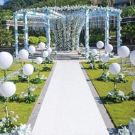 1pc Wedding Celebration White Carpet, Holiday Party Classic Red Carpet, Featherless, Perfect For Chr