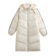 Women Winter Thick Down Jacket Casual Long Down Padded Jacket Loose Down Padded Jacket