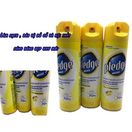 Lemon Flavored Pledge Furniture Polish Spray Bottle 330ml