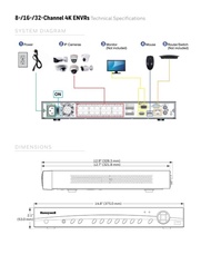 Ready Honeywell HEN16104 16 chanel NVR