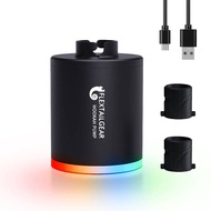 FLEXTAIL Electric Hookah Pump Kit with 1300 mAh Rechargeable Battery Led Light Mini Portable Charcoa