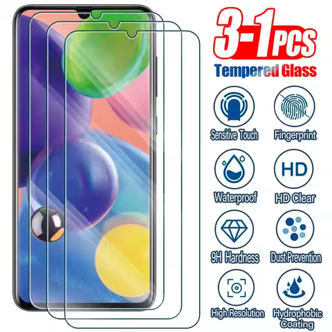 3-1Pcs Tempered Glass For Samsung Galaxy A10 A20 A30 A40 A50 A60 A70 A80 A90 Screen Protector Protec