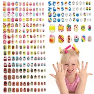 Ideal Swan 240 Pcs 10 Pack Press on Nails for Kids False Nails Kids Press on Glue Full Cover Acrylic
