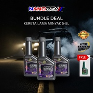 JIMAT BELI 3 BOTOL PREMIUM NANO SYNTETHIC + PERCUMA 1 BOTOL FUEL INJECTOR CLEANER+Save Fuel+Protect 