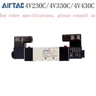 AirTAC 4V230C-08 4V330C-10 4V430C-15电磁阀