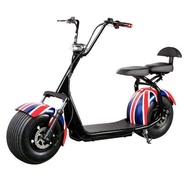 Harley Scooter Electric Bike 2 Seater Rechargeable Battery