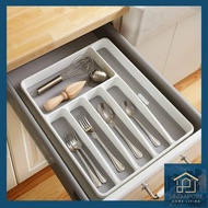 Kitchen Drawer Organizer Spoon Cutlery Sorting Storage Box Kitchen Cutlery Storage Organization