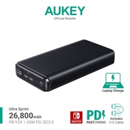 Aukey PB-Y24 Ultra Sprint 26800mah 65W PD & QUICK CHARGE 3.0