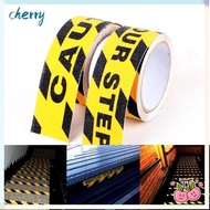 CHERRY Hazard Warning Tape Durable Barrier Self Adhesive Floor Tape