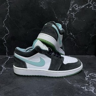 Sepatu Nike AJ1 Air Jordan 1 Low anak Island Green size 36
