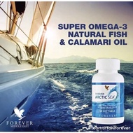 Local SG Forever Arctic Sea Super Omega 3 Fish Oil and Calamari oil Olive oil forever living product