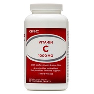 GNC Vitamin C 1000 MG 180 Vegetarian Capsules