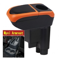 Car Perodua Myvi ArmRest Box Center Console Storage Elbow Rest Arm with Phone Charging USB Arm Rest