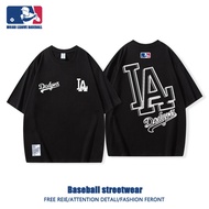 LA Los Angeles Dodgers American Style Trendy Top Baseball Short Sleeved T-shirt