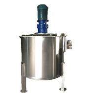Stainless Steel Mixing Tank with Agitator Heater 1000L Body Lotion Shampoo Agitator Mixer Tank