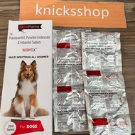 WORMTEK Multi Spectrum All Wormer Tablet for Dogs Dewormer (1tab=10kg)