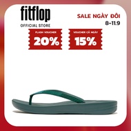 Dép Xỏ Ngón Nữ FitFlop IQUSHION - All Black - DG5-B71