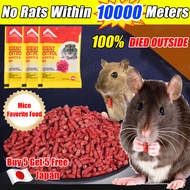 Japan 20Pcs Powerful Effective Mouse Poison Bait Mice Zinc Rodenticide Ratkil Rat Food Rat Trap Rat 