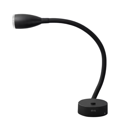 12V Dimmable Reading Light, RV Boat Bedside Reading Light, Gooseneck LED Spotlight Suitable for Camp