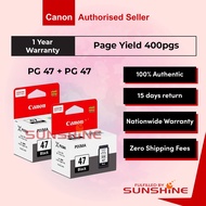 Canon Ink Cartridge - PG47 CL57 CL57s  ( PG 47 PG-47 CL57 CL-57 CL 57 CL57S CL-57S E410 E470 E3370 E
