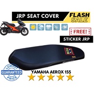 MAKAPAL YAMAHA AEROX 155 JRP SEAT COVER DRY CARBON SEAT COVER solid ang tahi WITH STICKER