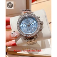 R olex Universe Chrono Dayton* Series Ice Blue Imported Movement Fashion Couple's Watch