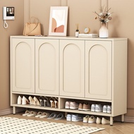 Shoes Cabinet Household Products Corridor Shoe Rack Small Household Shoe Storage Shoe Cabinet Outdoor Cream Style
