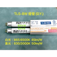 Electrician's Home: T5 8W 1 Feet Lamp White Light 865/6500K Yellow 830/3000K D.Y. R36409 T5 LED Tube
